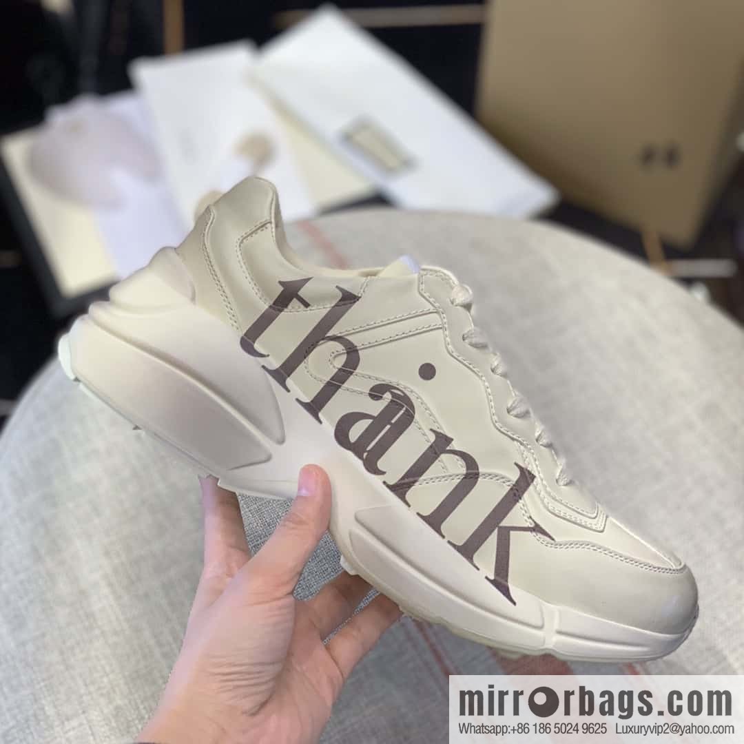 GUCCI Logo printed Vintage Unisex Vintage sneakers