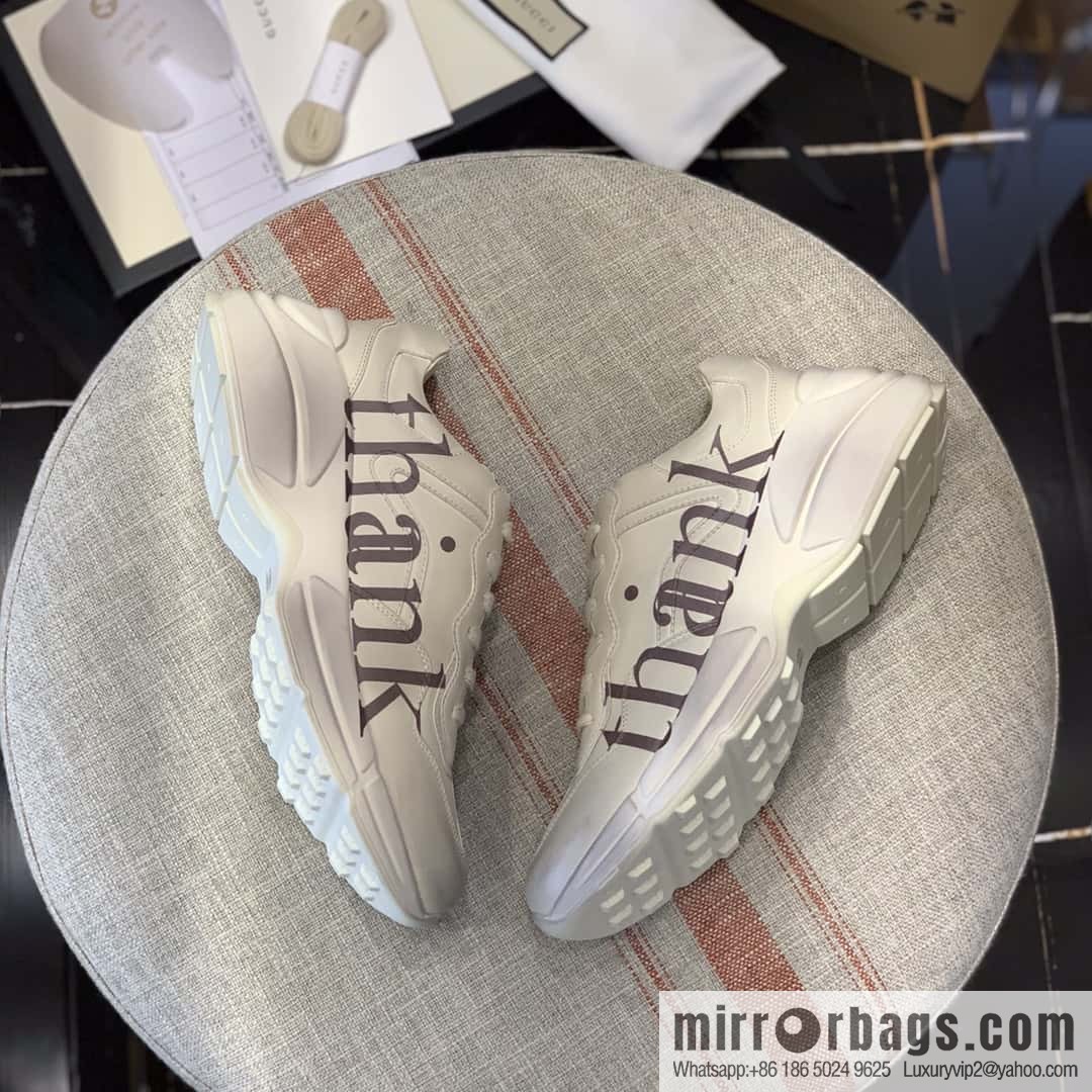 GUCCI Logo printed Vintage Unisex Vintage sneakers