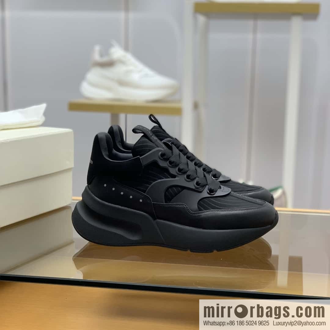 Alexander McQueen Napa leather (fabric) and rubber upholstery His & Hers sneakers