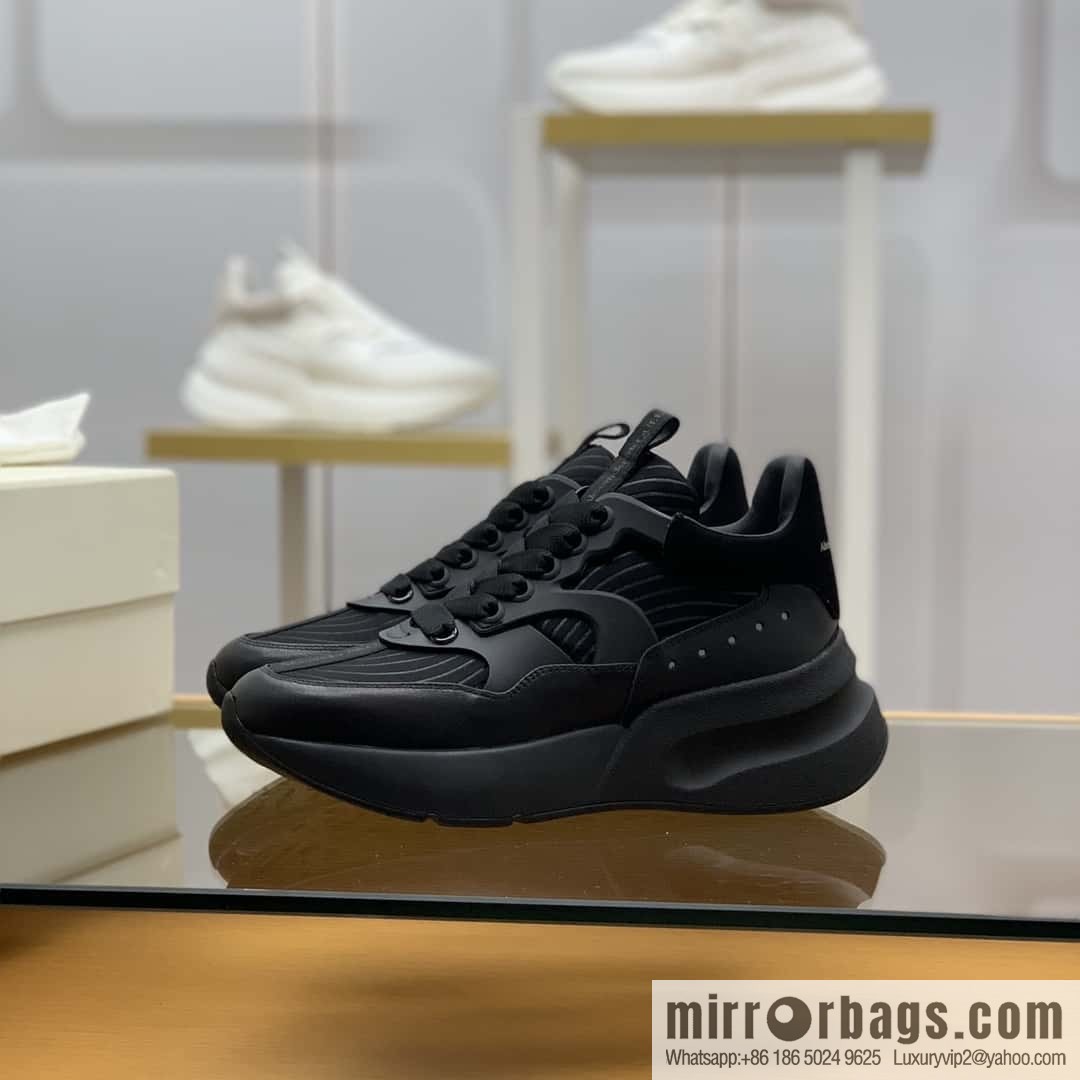 Alexander McQueen Napa leather (fabric) and rubber upholstery His & Hers sneakers