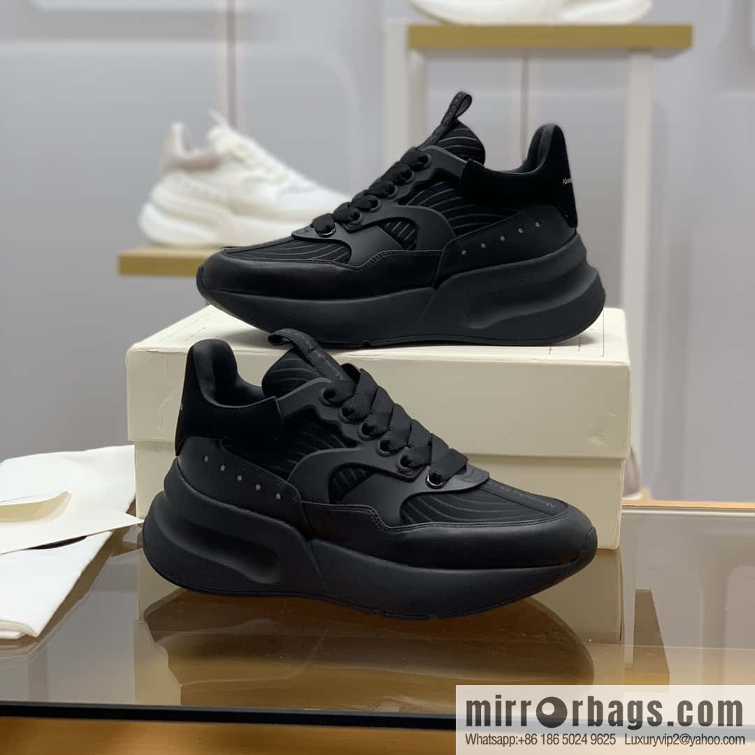 Alexander McQueen Napa leather (fabric) and rubber upholstery His & Hers sneakers