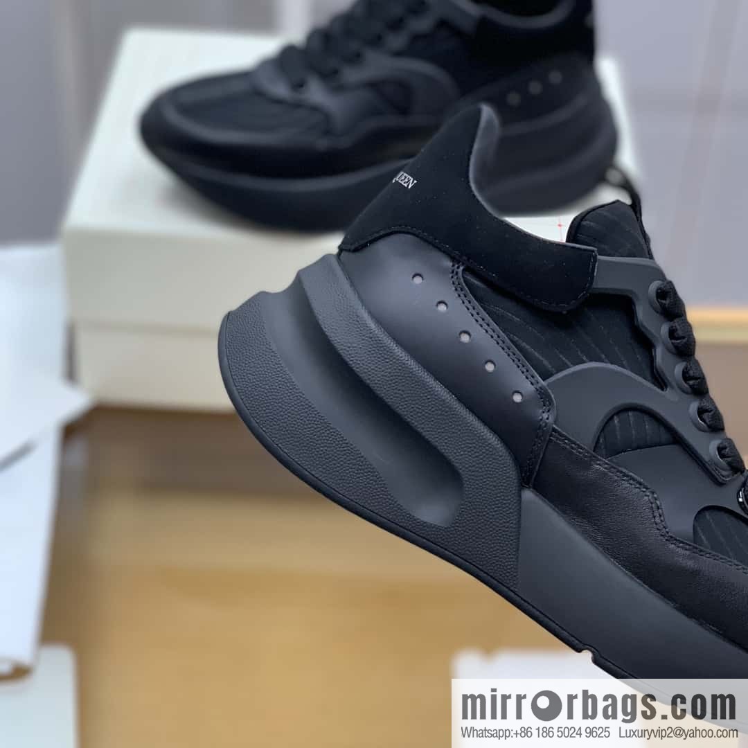 Alexander McQueen Napa leather (fabric) and rubber upholstery His & Hers sneakers