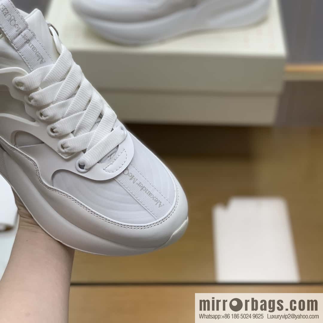 Alexander McQueen Napa leather (fabric) and rubber upholstery His & Hers sneakers