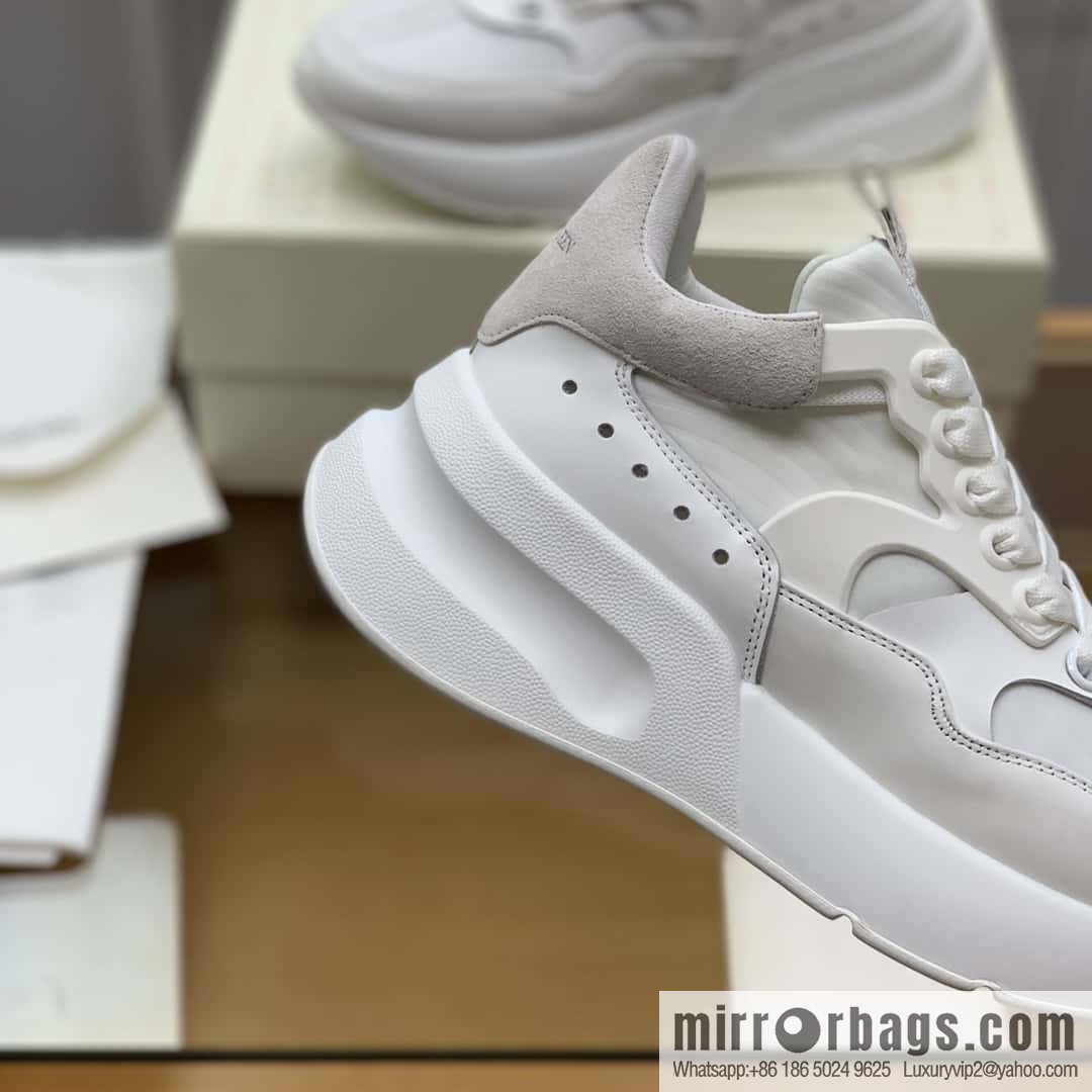 Alexander McQueen Napa leather (fabric) and rubber upholstery His & Hers sneakers
