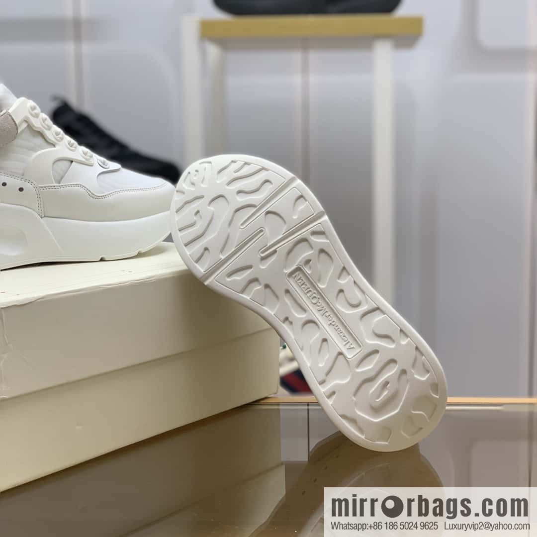 Alexander McQueen Napa leather (fabric) and rubber upholstery His & Hers sneakers