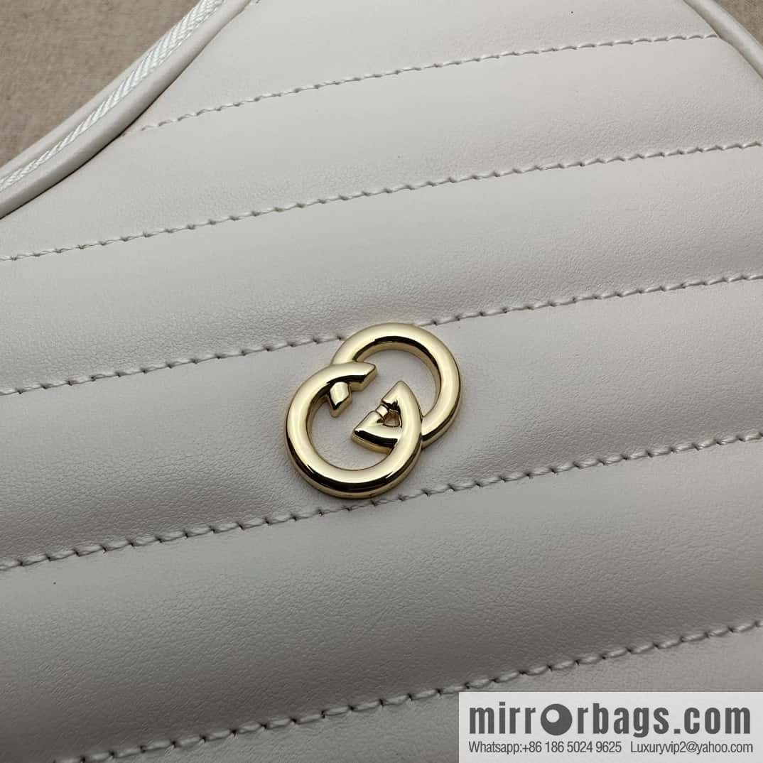 GUCCI Gucci interlocking double G mini heart shoulder backpack 721628