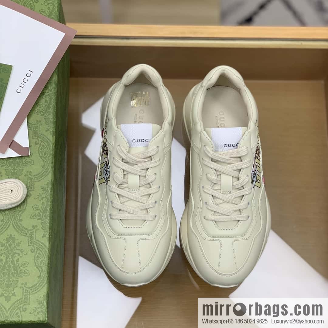 GUCCI Women's Vintage Daddy Shoes Casual sneakers