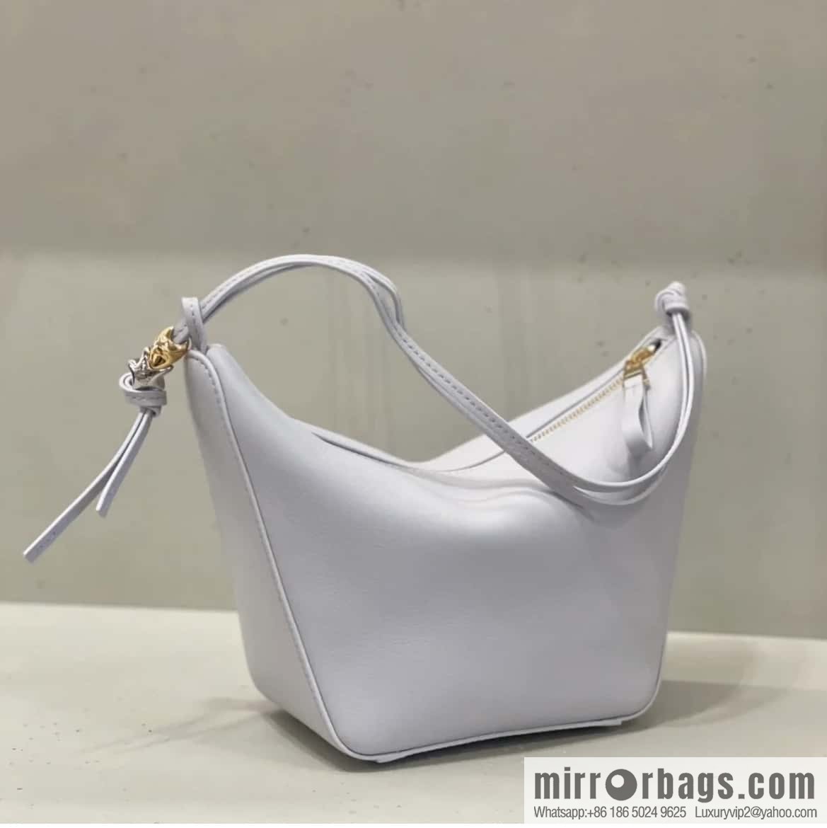 LOEWE new hammock armpit bag 0687 stone gray