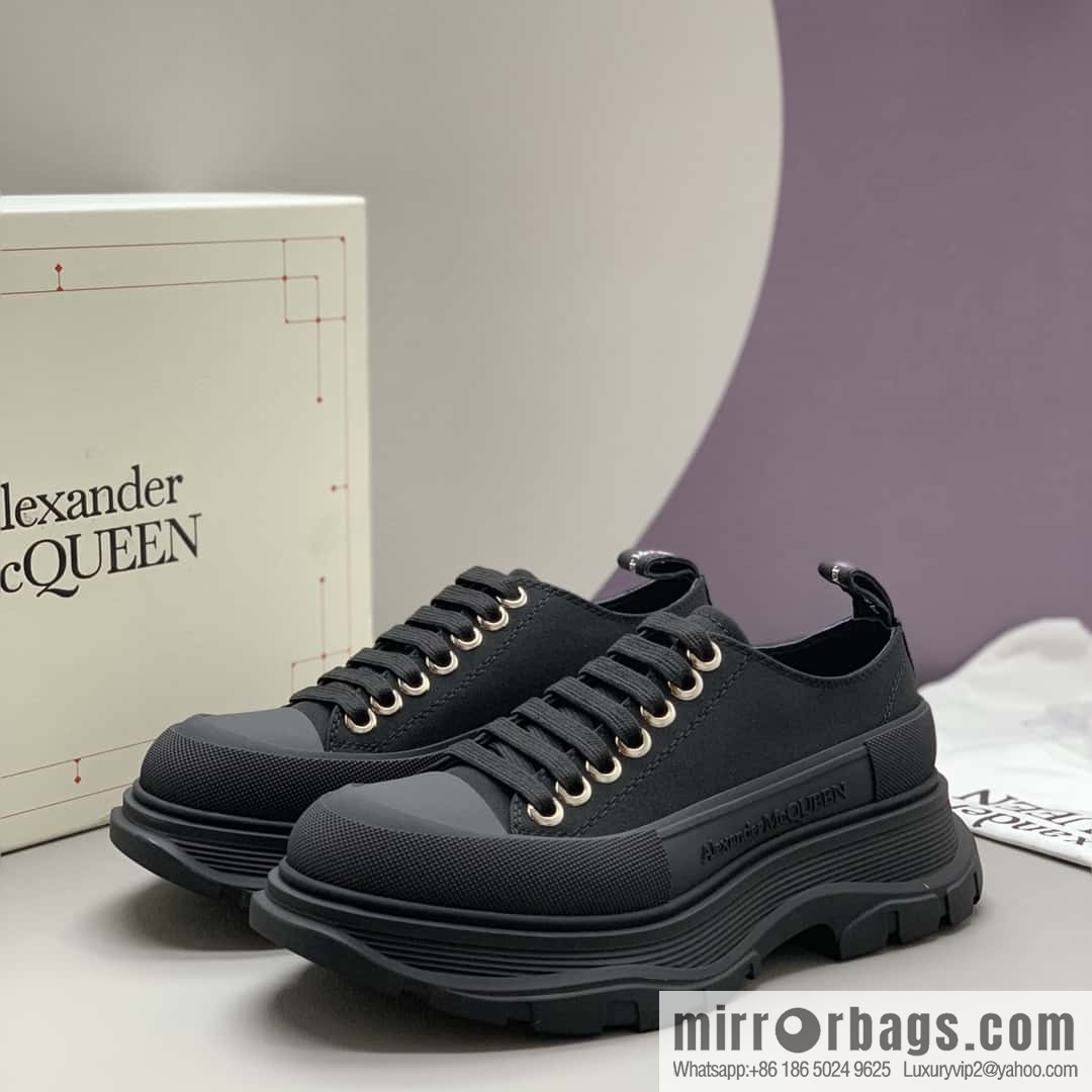 Alexander McQueen Early Spring His & Hers platform muffin shoes