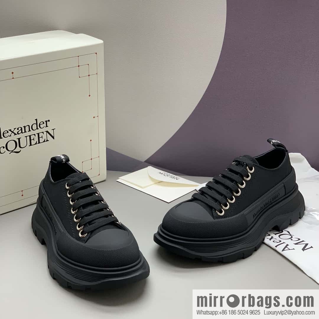 Alexander McQueen Early Spring His & Hers platform muffin shoes