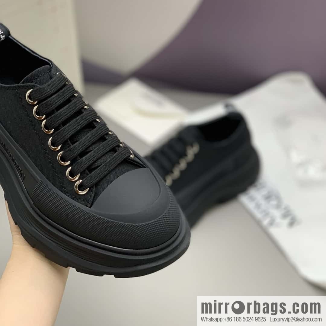 Alexander McQueen Early Spring His & Hers platform muffin shoes