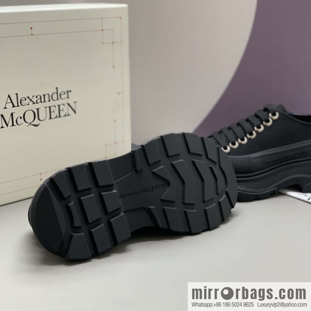 Alexander McQueen Early Spring His & Hers platform muffin shoes