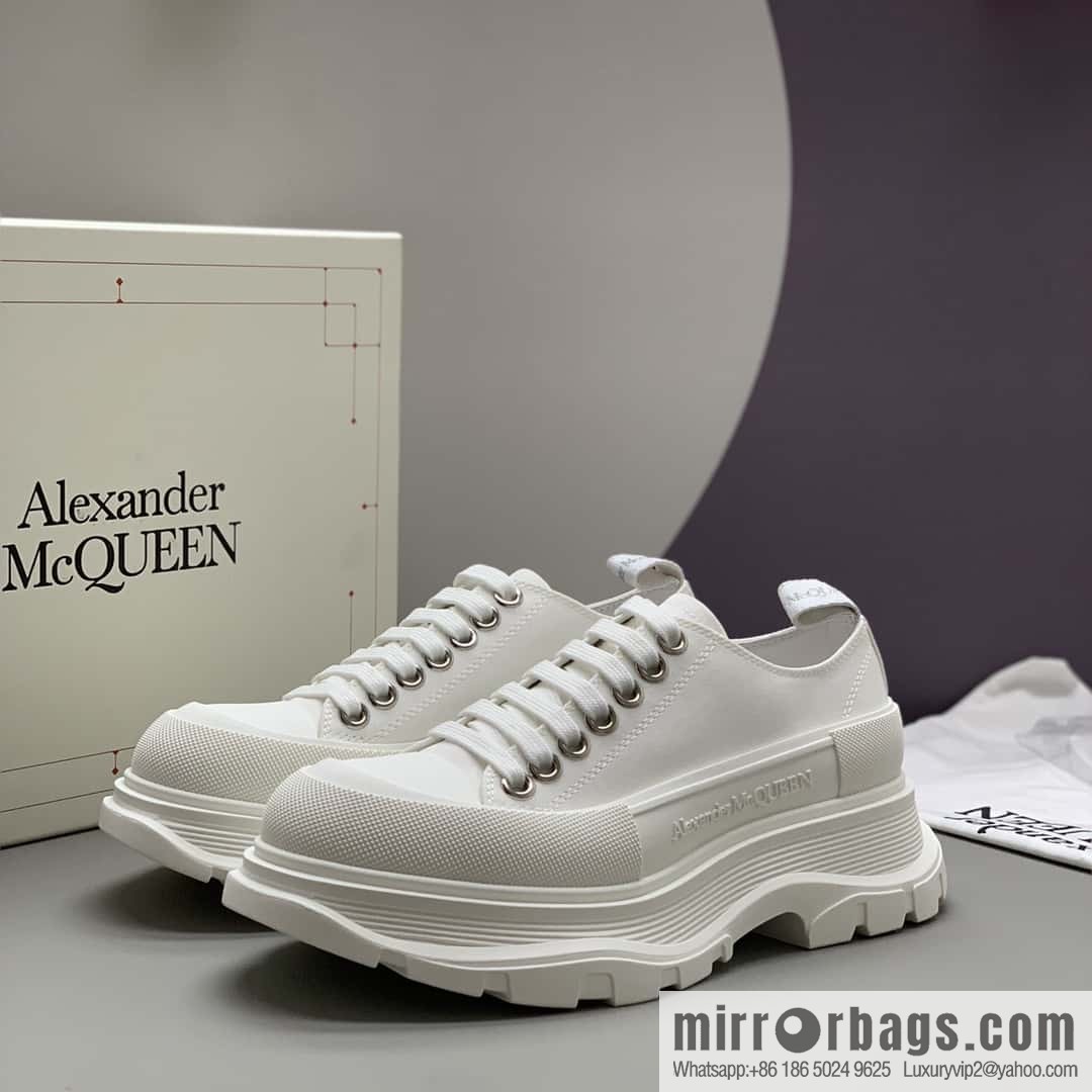 Alexander McQueen Early Spring His & Hers platform muffin shoes
