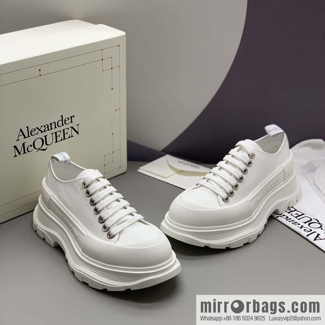 Alexander McQueen Early Spring His & Hers platform muffin shoes