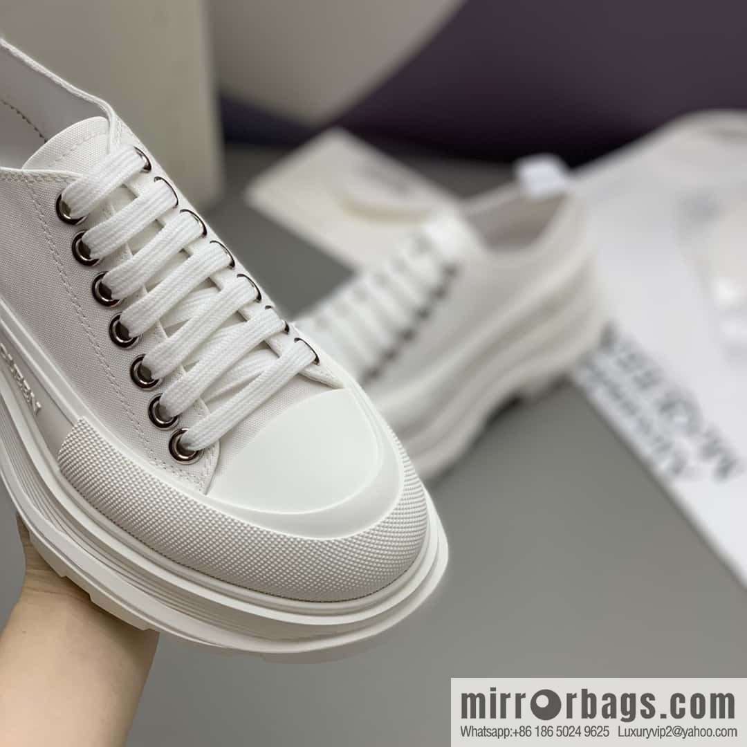 Alexander McQueen Early Spring His & Hers platform muffin shoes