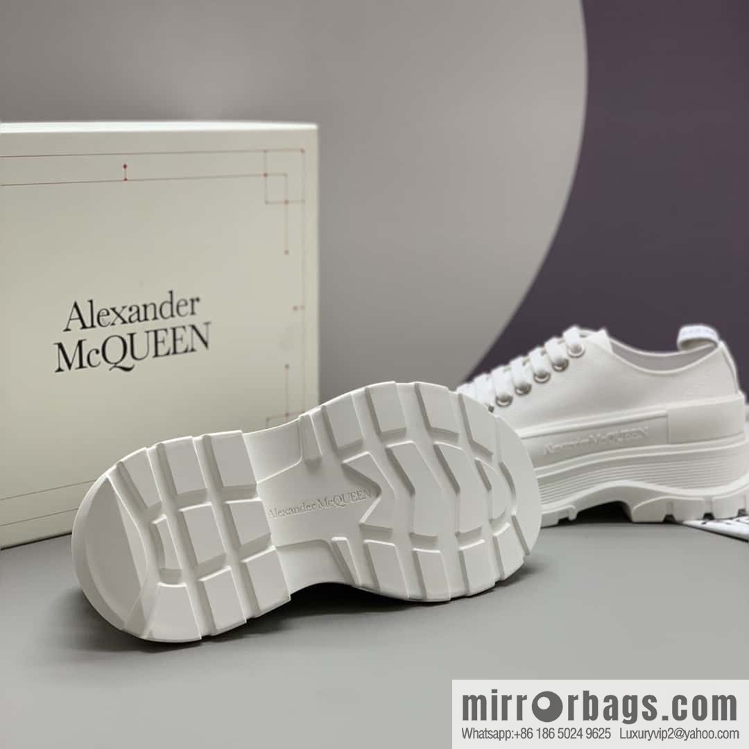 Alexander McQueen Early Spring His & Hers platform muffin shoes