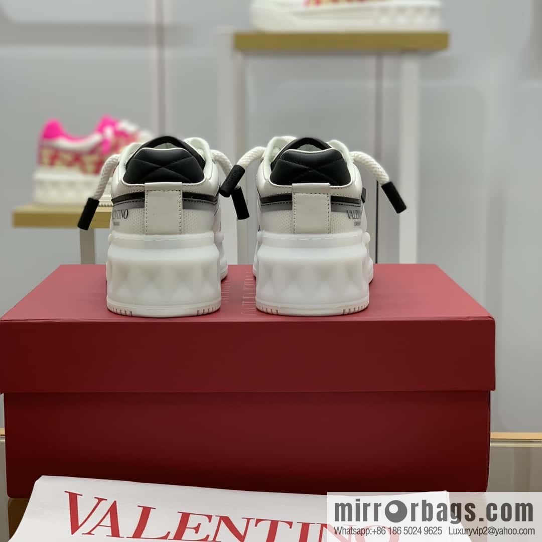 VALENTINO VLTN Screen Printed Logo His & Hers Low Top Sneakers