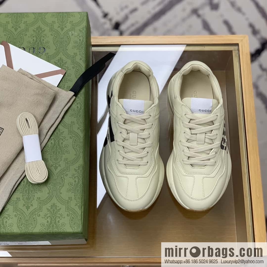 GUCCI 25 pattern Vintage dad shoes casual sneakers