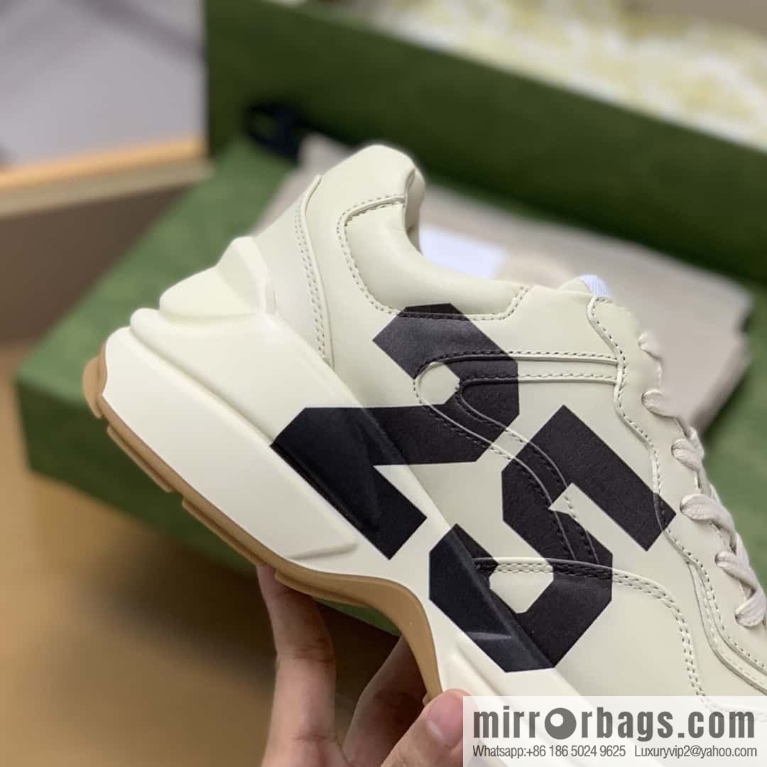 GUCCI 25 pattern Vintage dad shoes casual sneakers