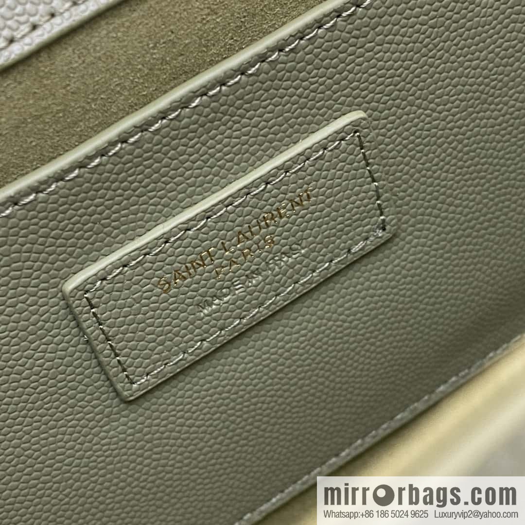 Y's most classic style Kate chain strap crossbody bag avocado green ball pattern/gold buckle Model: 354021