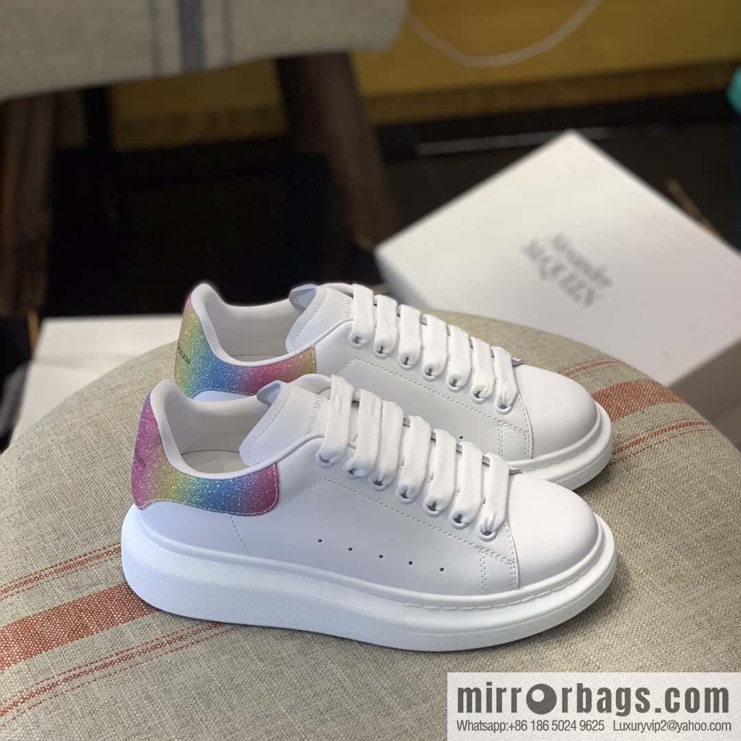 Alexander McQueen Rainbow tail, women's sneakers