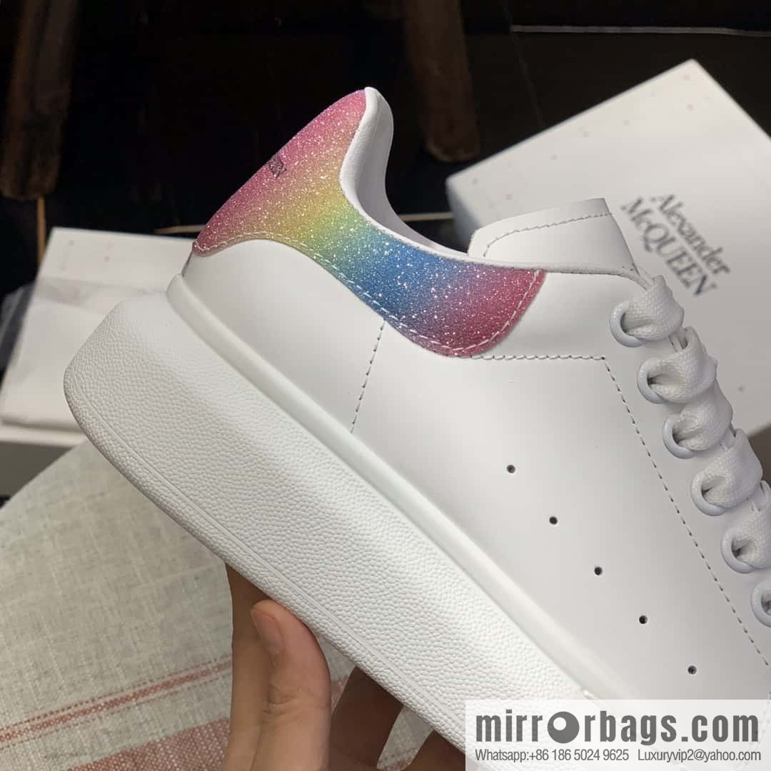 Alexander McQueen Rainbow tail, women's sneakers