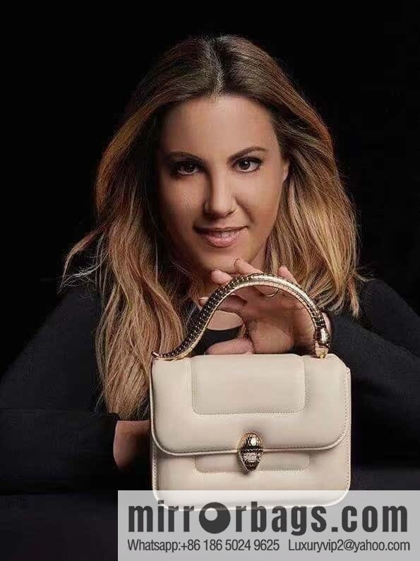 BVLGARI Bulgari small sheepskin snakehead bag Model: 291071