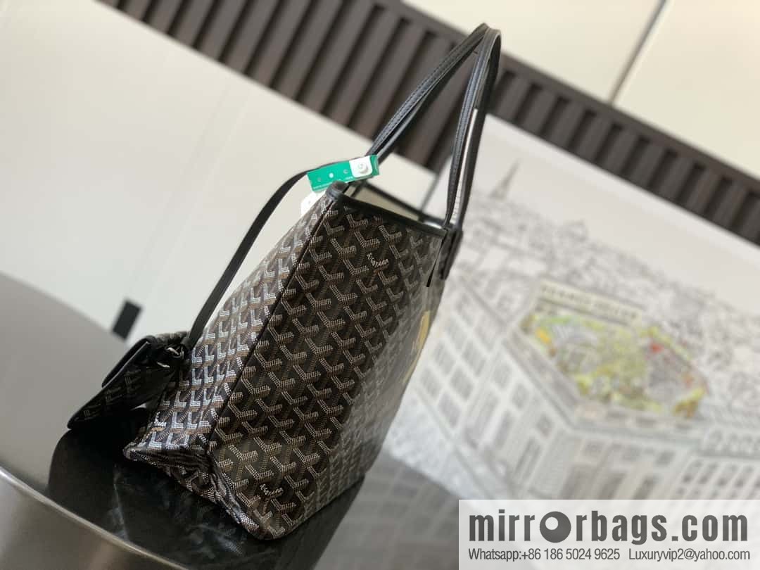 Goyard Goya Saint Louis Small Shopping Bag (French Dou silk screen printing) 020146B · M