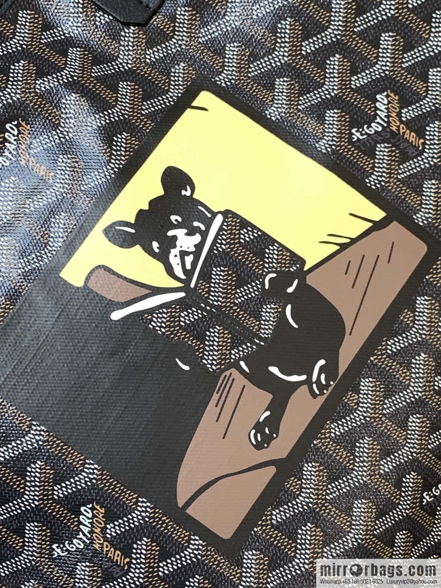 Goyard Goya Saint Louis Small Shopping Bag (French Dou silk screen printing) 020146B · M