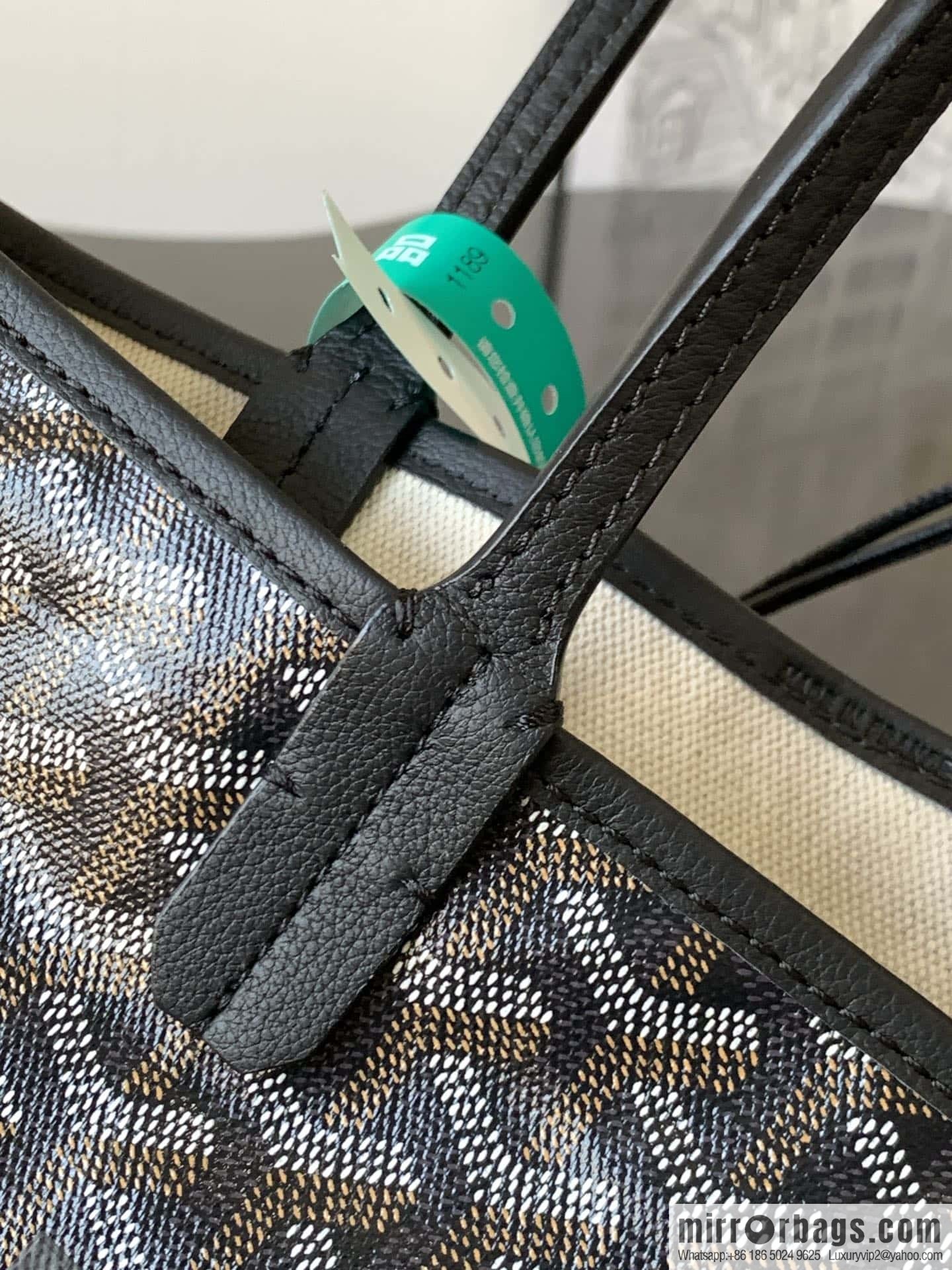 Goyard Goya Saint Louis Small Shopping Bag (French Dou silk screen printing) 020146B · M