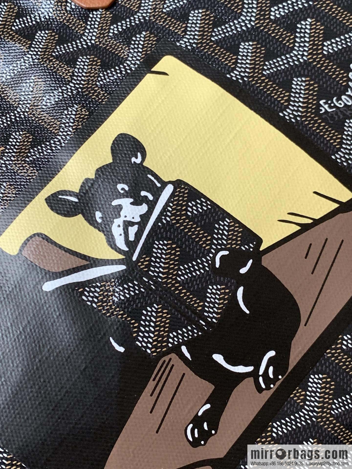 Goyard Goya Saint Louis Small Shopping Bag (French Dou silk screen printing) 020146B · M