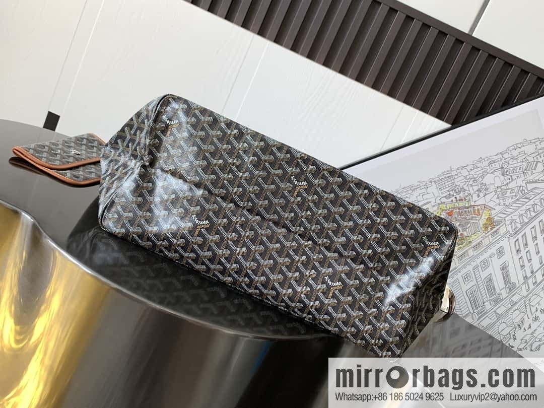 Goyard Goya Saint Louis Large Shopping Bag (French Dou Silk Printing) 020146B · L