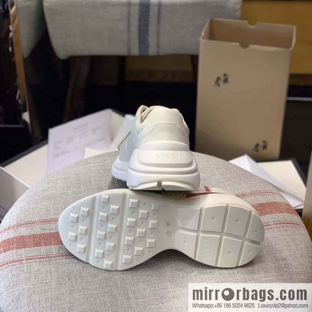 GUCCI Logo printed retro logo, retro sneakers for men and women