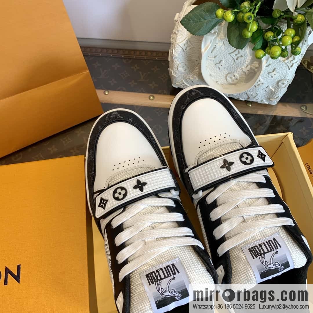 LV/Louis Vuitton 1v donkey brand 𝟐𝟎𝟐𝟐|𝐭𝐫𝐚𝐢𝐧𝐞𝐫 series of the latest Velcro sneakers