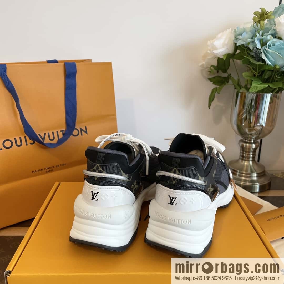 LV/Louis Vuitton 1 donkey brand series casual heightening sports shoes