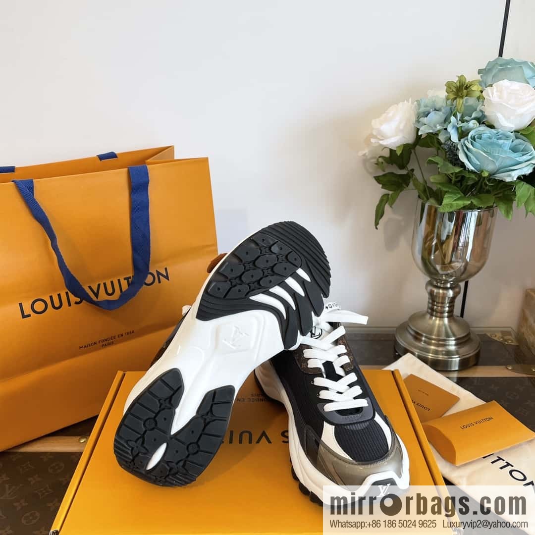 LV/Louis Vuitton 1 donkey brand series casual heightening sports shoes