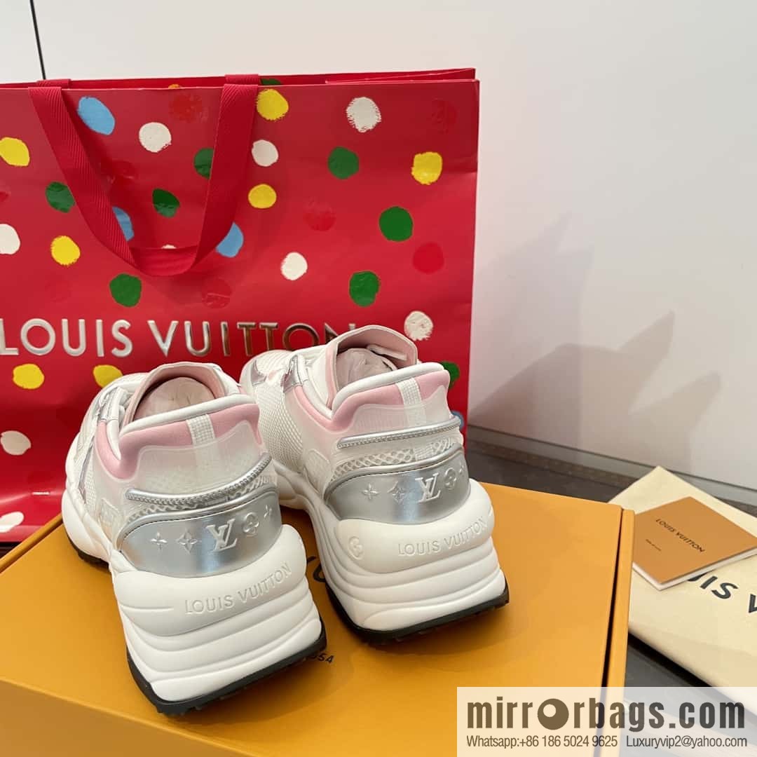 LV/Louis Vuitton 1 donkey brand series casual heightening sports shoes