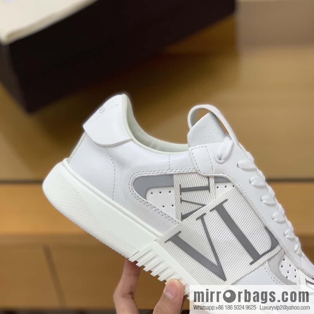 Valentino VLTN logo strap, men's and women's sneakers