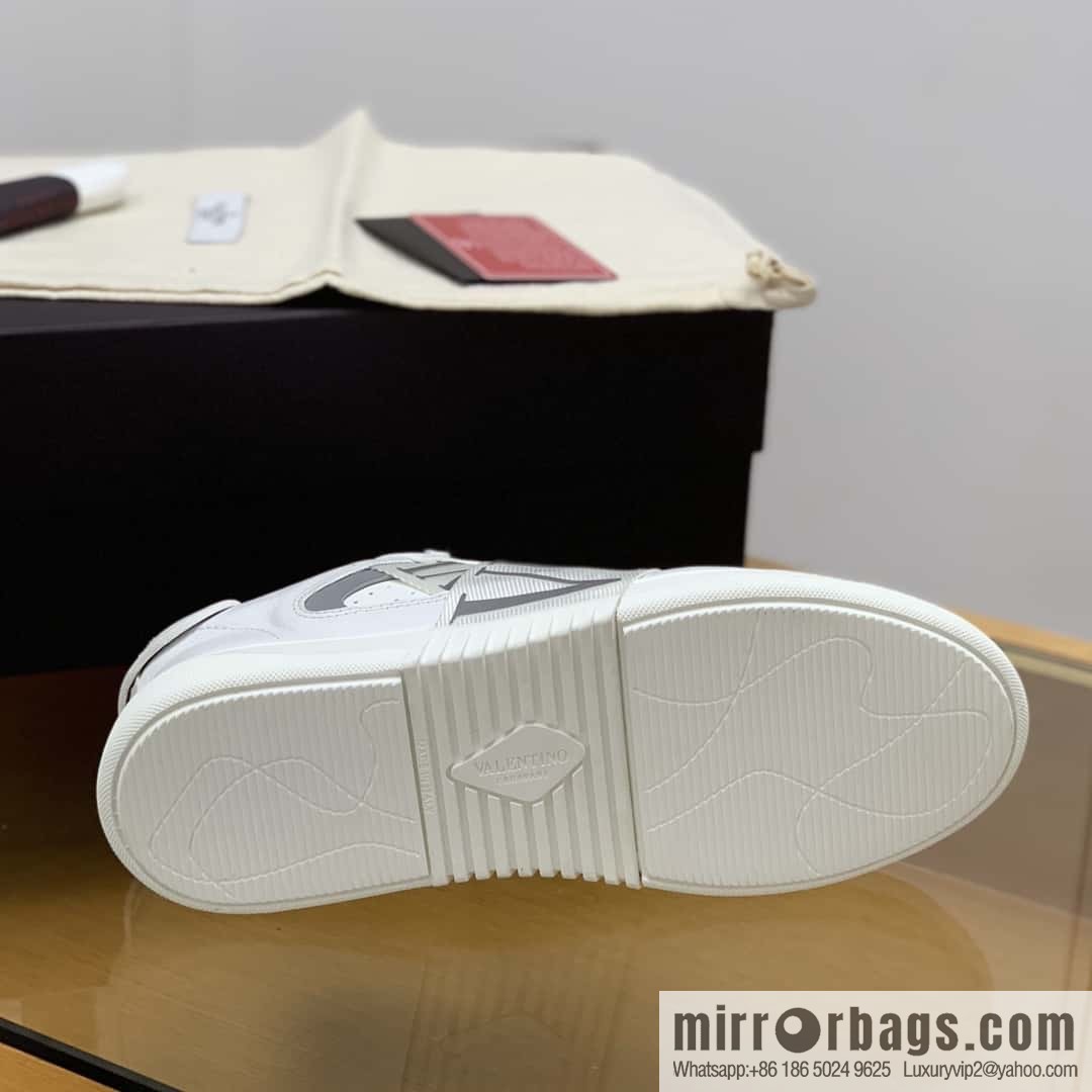 Valentino VLTN logo strap, men's and women's sneakers