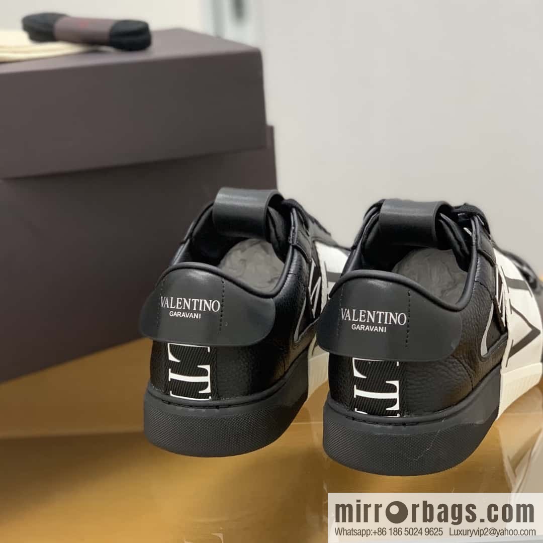 Valentino VLTN logo strap, men's and women's sneakers