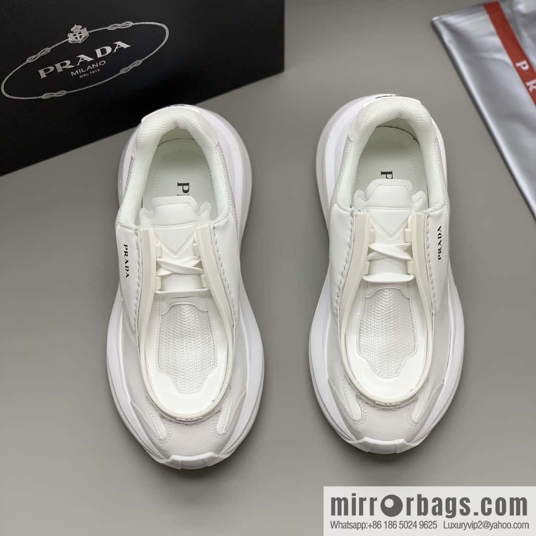 PRADA men's low-top new sports and leisure shoes
