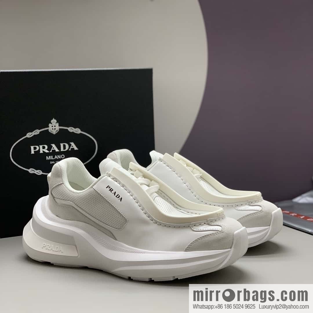 PRADA men's low-top new sports and leisure shoes