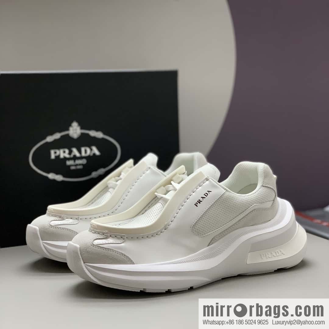 PRADA men's low-top new sports and leisure shoes