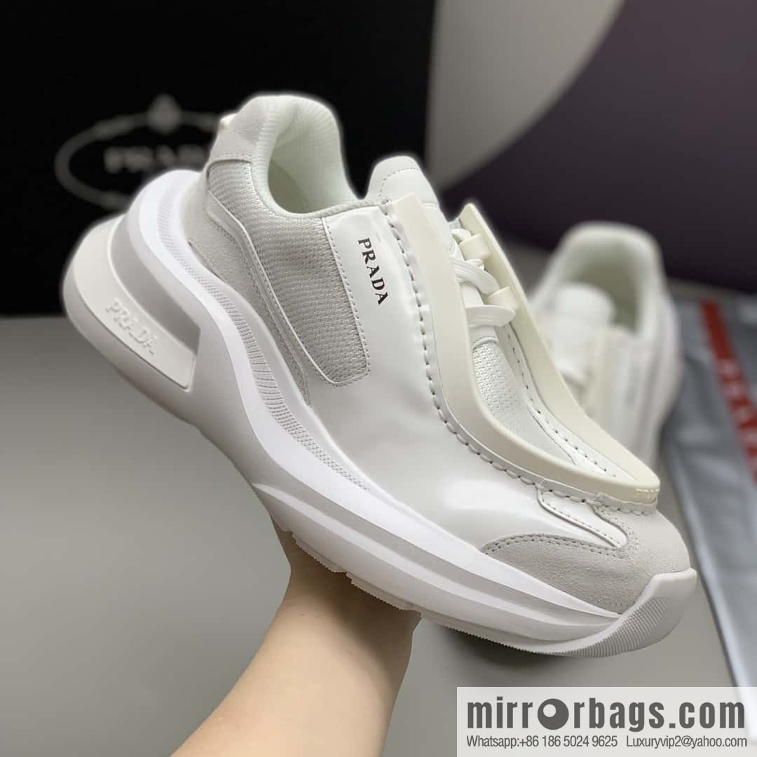 PRADA men's low-top new sports and leisure shoes