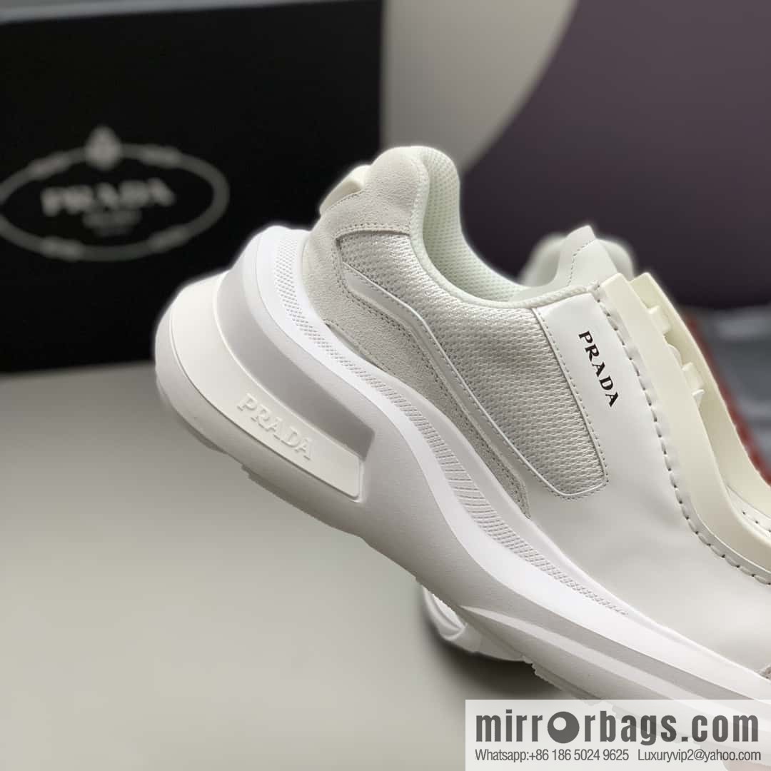 PRADA men's low-top new sports and leisure shoes