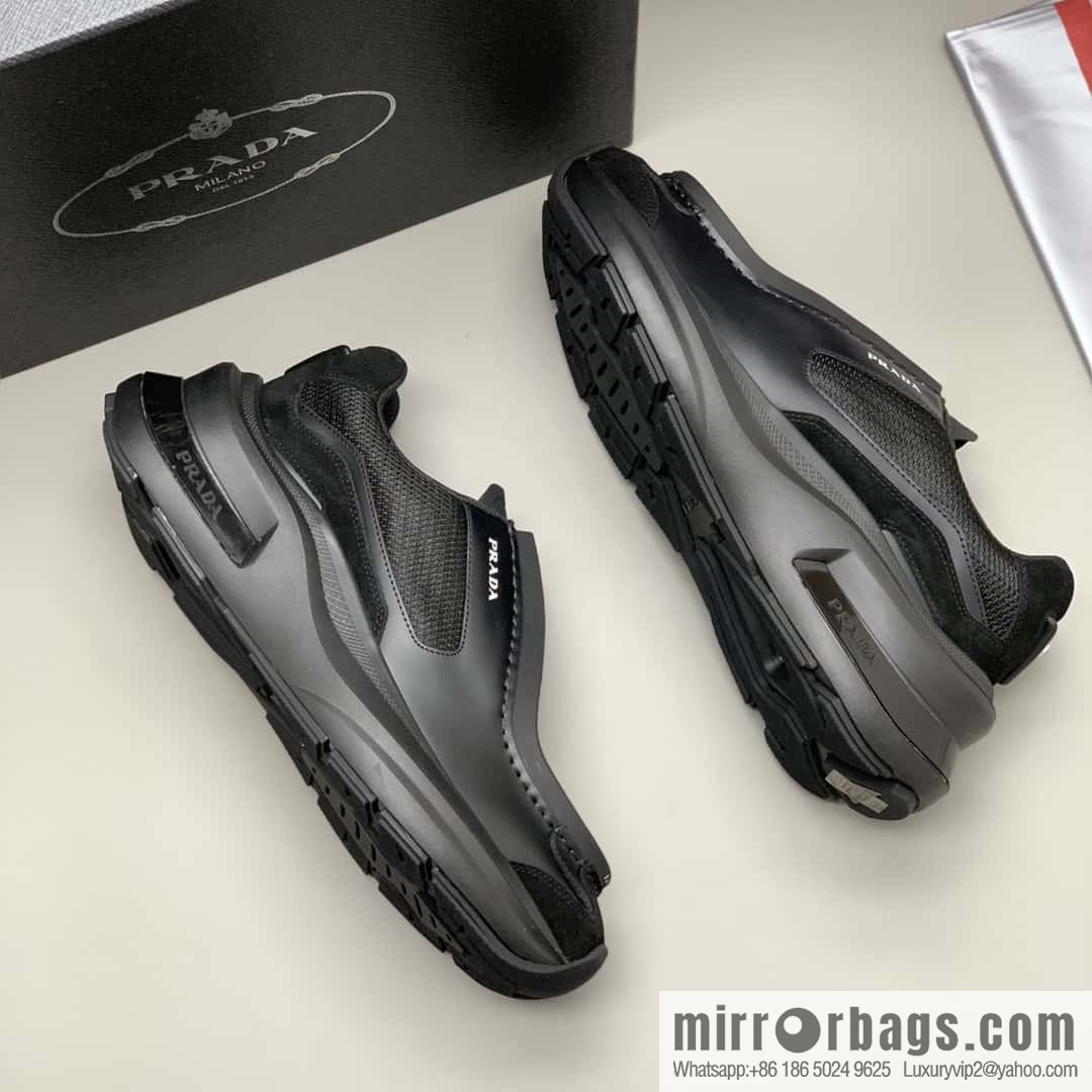 PRADA men's low-top new sports and leisure shoes