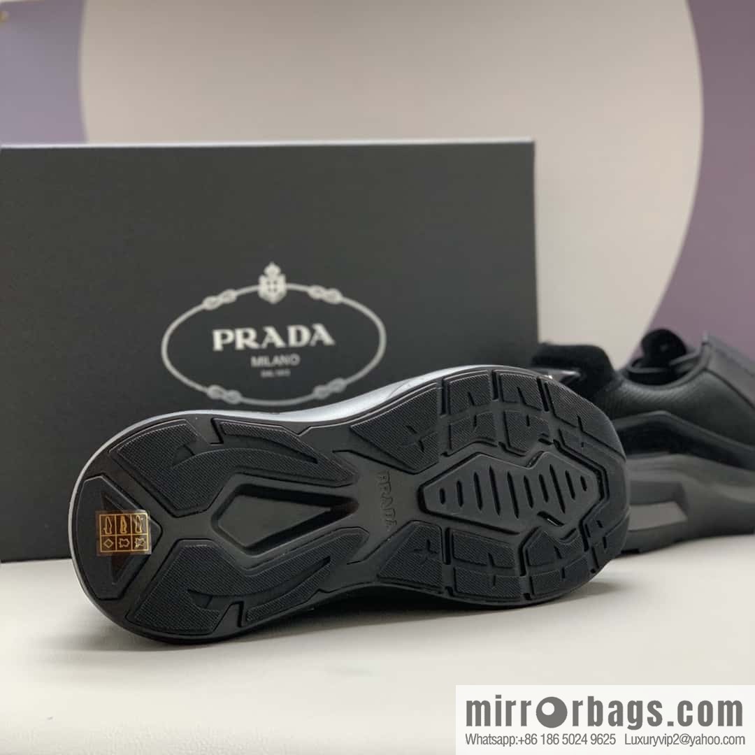 PRADA men's low-top new sports and leisure shoes