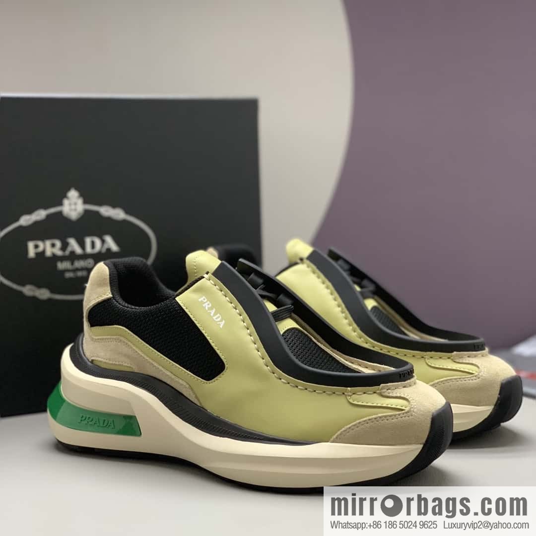 PRADA men's low-top new sports and leisure shoes
