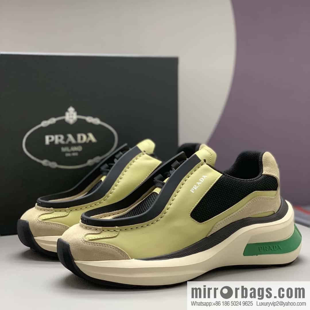 PRADA men's low-top new sports and leisure shoes