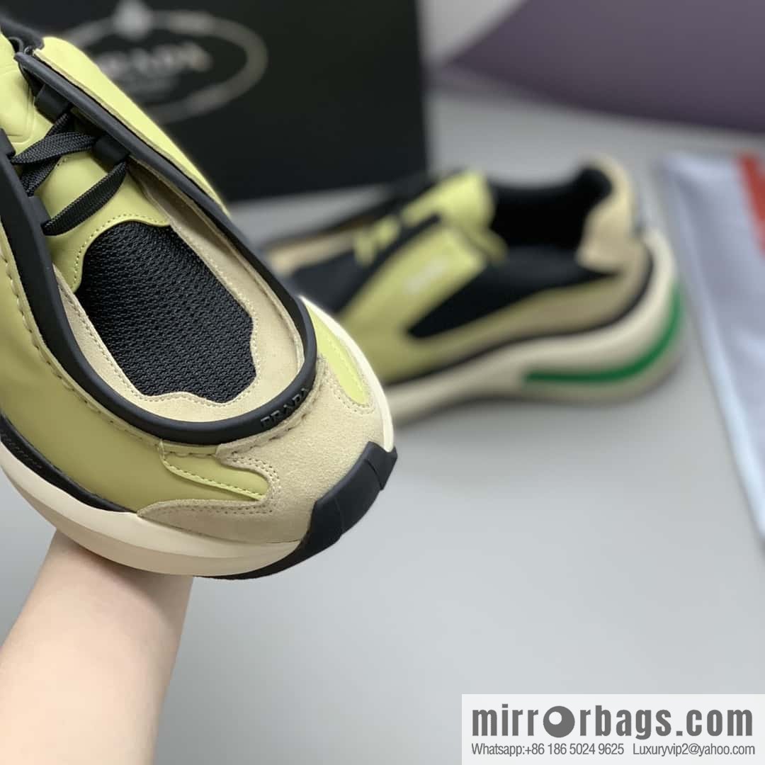 PRADA men's low-top new sports and leisure shoes